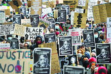 Centro de Londres repleto 