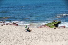Época balnear abre na Figueira da Foz com poucos banhistas mas em segurança