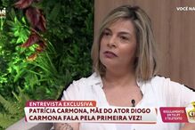 Patrícia Carmona esteve à conversa com Manuel Luís Goucha sobre a violência do filho, Diogo Carmona