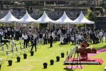 Dezenas na última homenagem ao ator Pedro Lima em Cascais