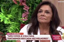 Rita Ribeiro esteve no 'Você na TV' e falou sobre a morte da mãe