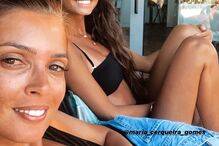 Maria Cerqueira Gomes e a filha Francisca