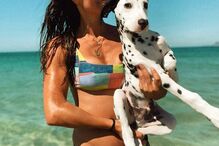 Cláudia Vieira desfrutou de uns dias em Tróia