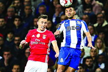 Benfica está em desvantagem no confronto direto com o FC Porto  