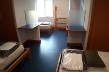 Centro de acolhimento da Marinha em Almada já recebeu primeiros doentes infetados com Covid-19