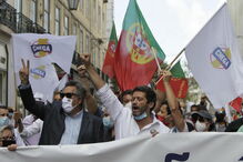 Manifestação do Chega em Lisboa