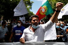 Manifestação do Chega em Lisboa