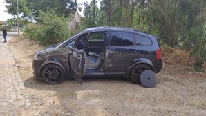 Mulher ferida em despiste de carro seguido de capotamento em Vila Nova de Gaia