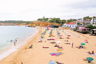 Praia do Vau, em Portimão