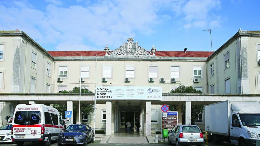 Hospital de D. Estefânia, em Lisboa 