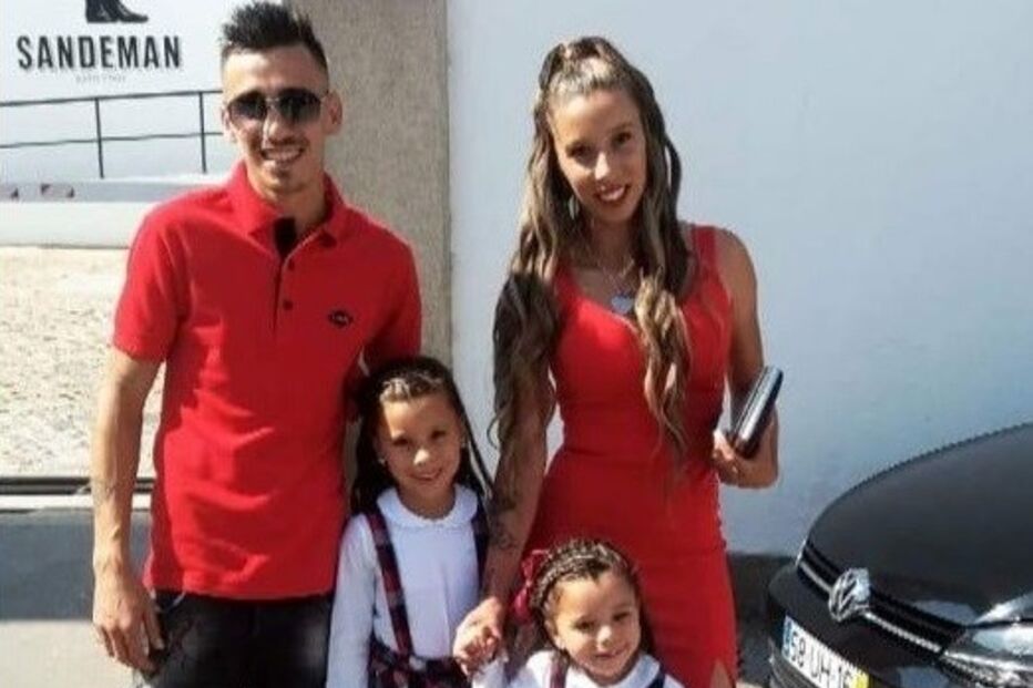 Sónia e Vítor com as filhas