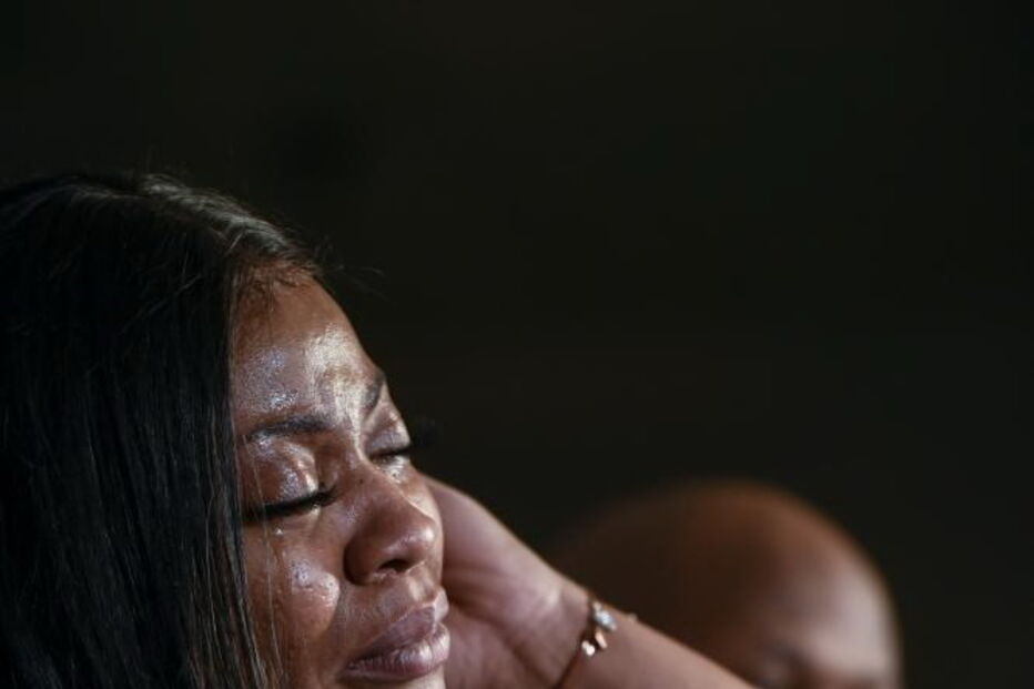 Roxie Washington e a filha de George Floyd, Gianna