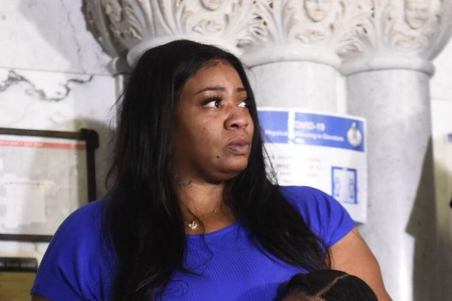 Roxie Washington e a filha de George Floyd, Gianna