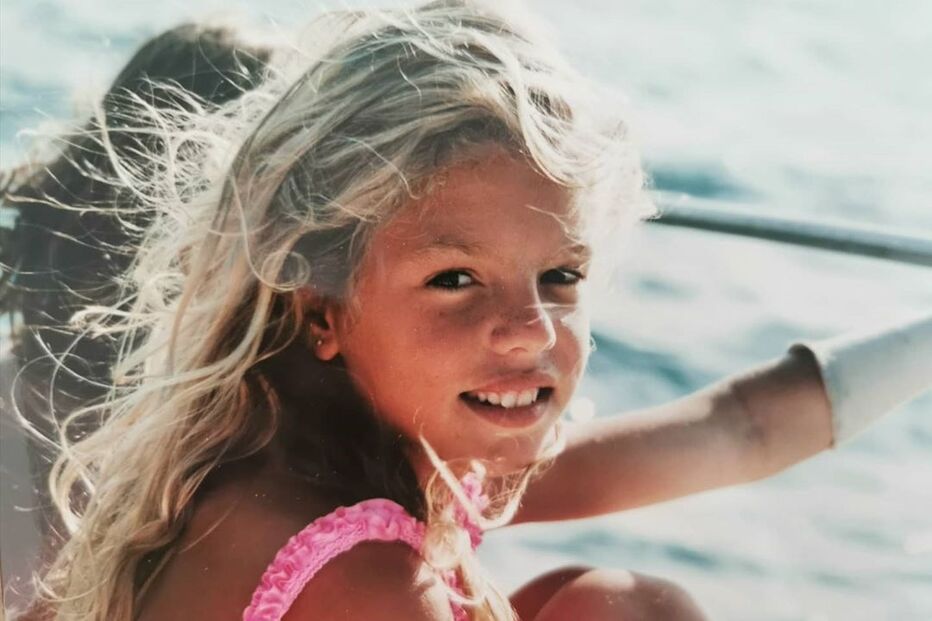 Pimpinha Jardim quando era criança 