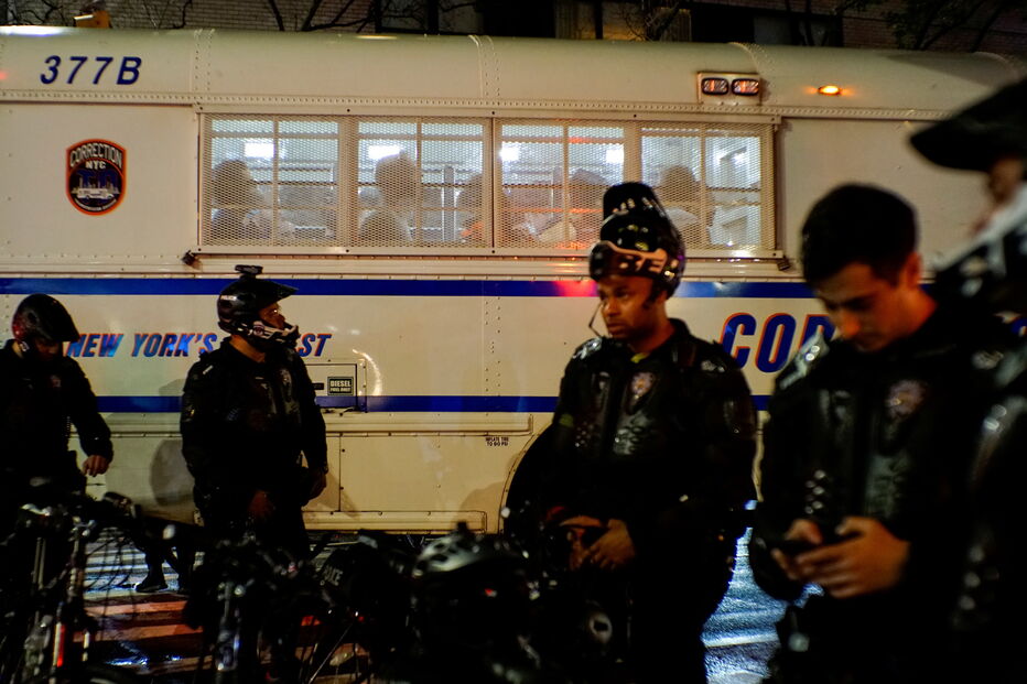 Protestos pela morte de George Floyd em Nova Iorque