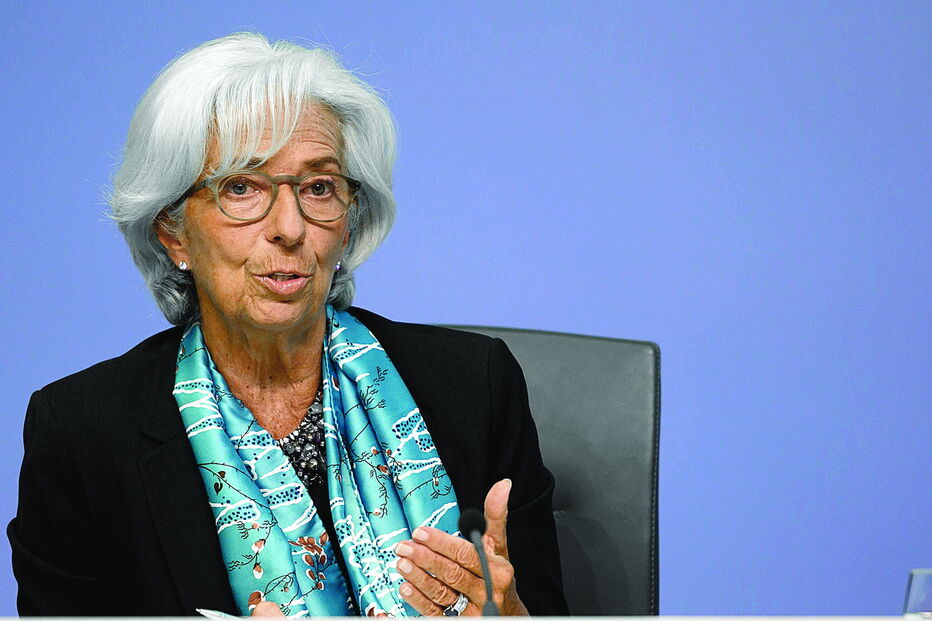 Christine Lagarde, presidente do BCE