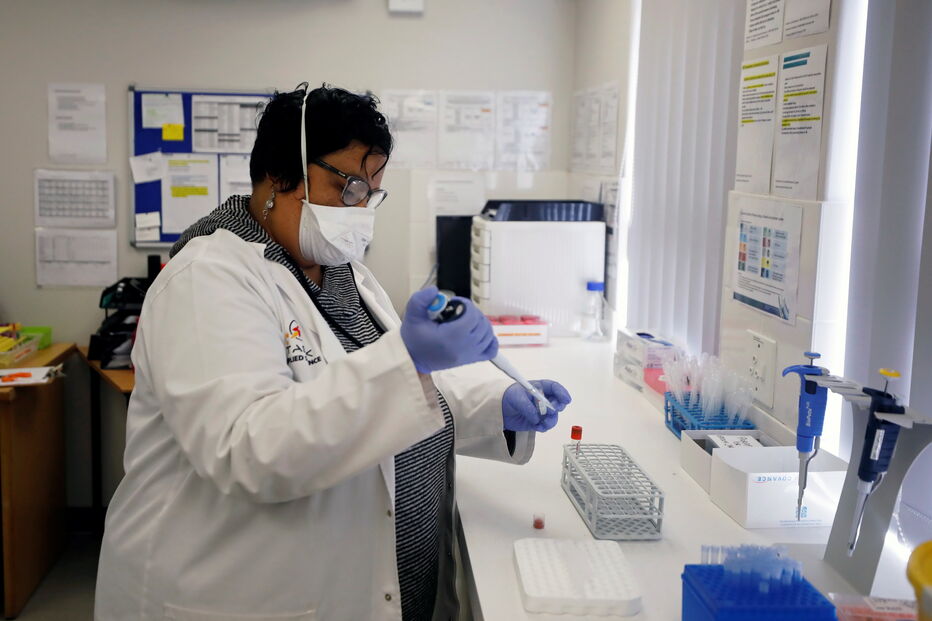 Coronavírus, testes, laboratório