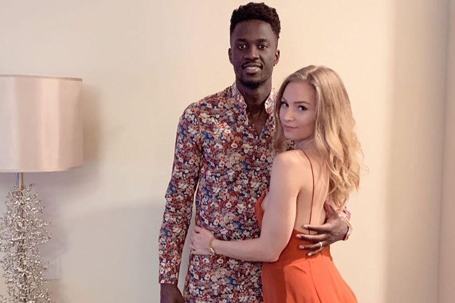 Éder e a mulher Sanne Lopes