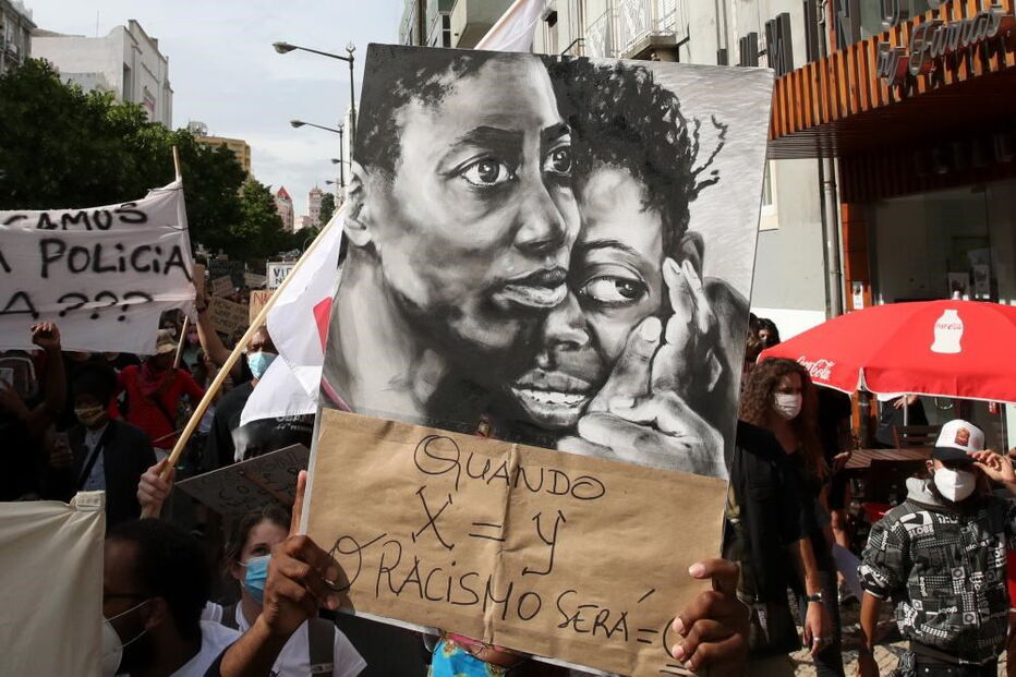 Manifestação antirracista e antifascista 