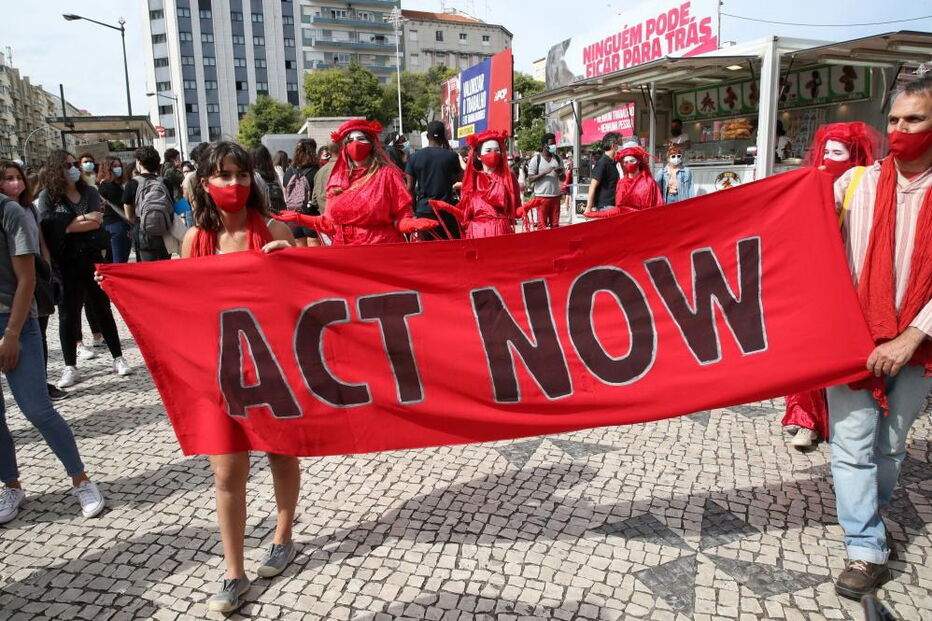 Manifestação antirracista e antifascista 