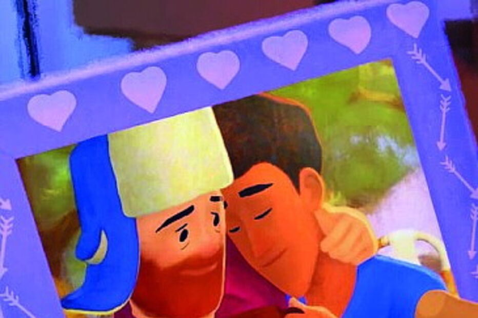 Greg e Manuel são um casal gay em ‘Out’