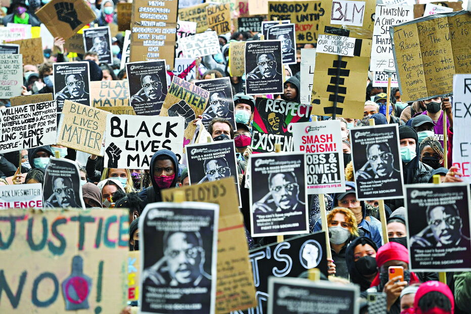 Centro de Londres repleto 