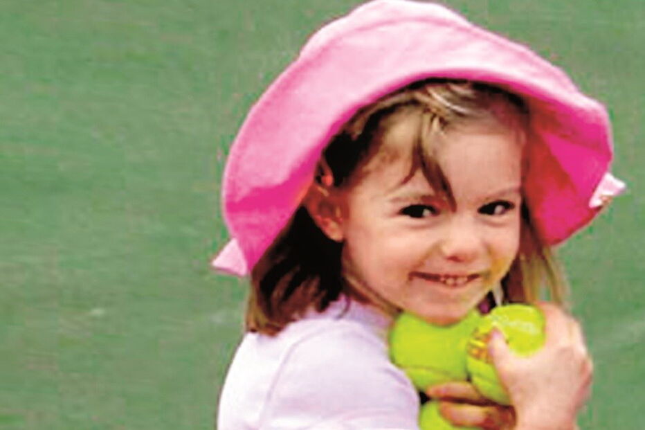 Maddie tinha  3 anos quando desapareceu. Dormia num apartamento  e os pais jantavam num restaurante 