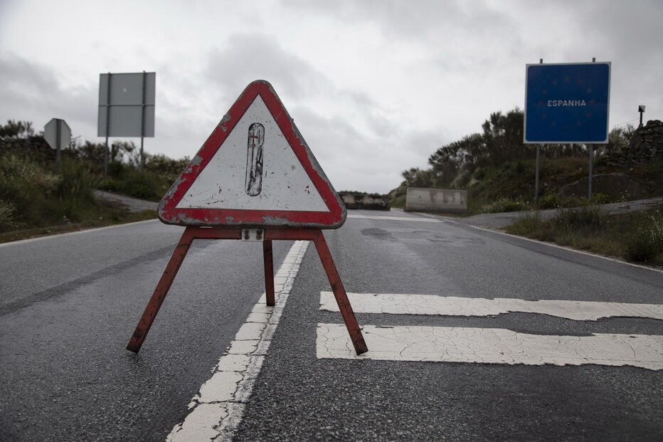 Fronteira encerrada entre Espanha e Portugal covid coronavirus