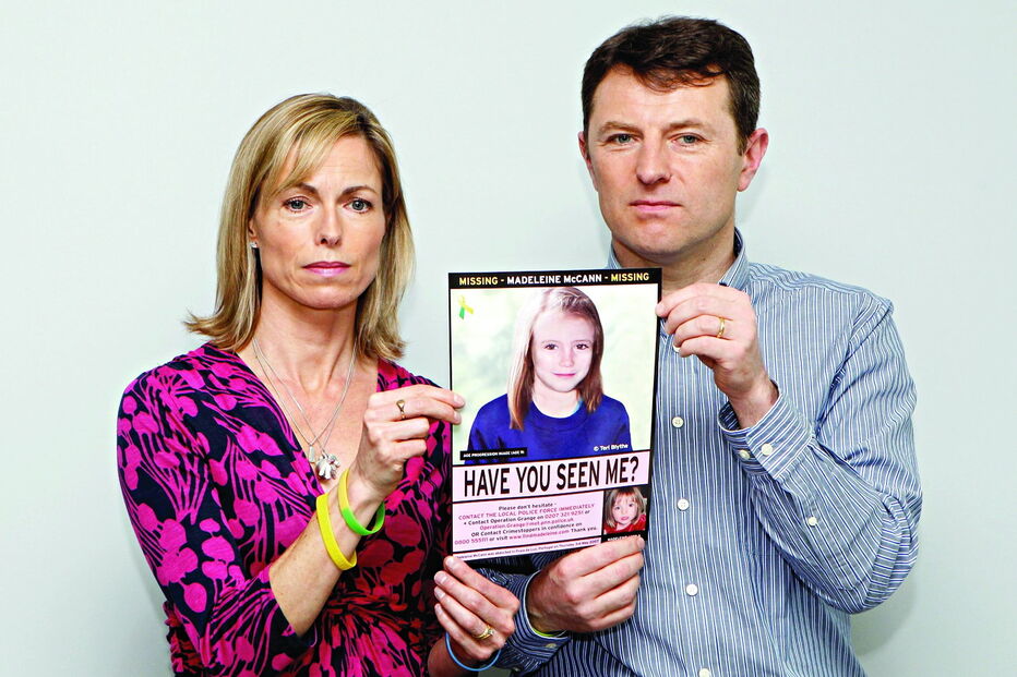 Kate e Gerry McCann fizeram vários apelos para encontrarem a filha 