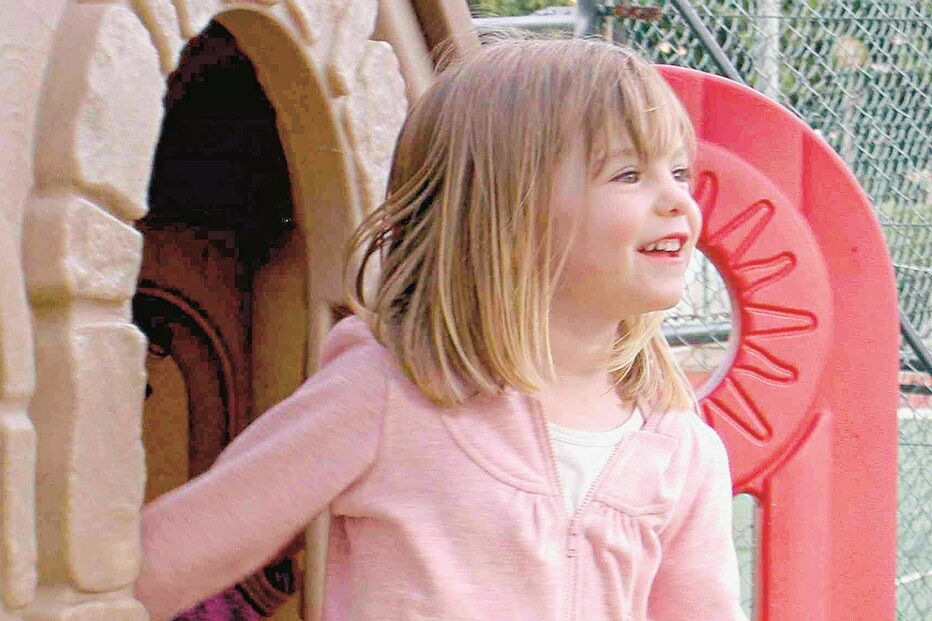 Maddie McCann tinha três anos    