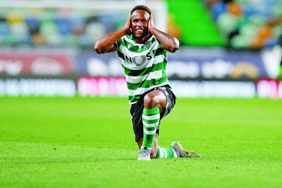 Jovane  Cabral  festejou o  seu grande golo ‘à Bruno Fernandes’