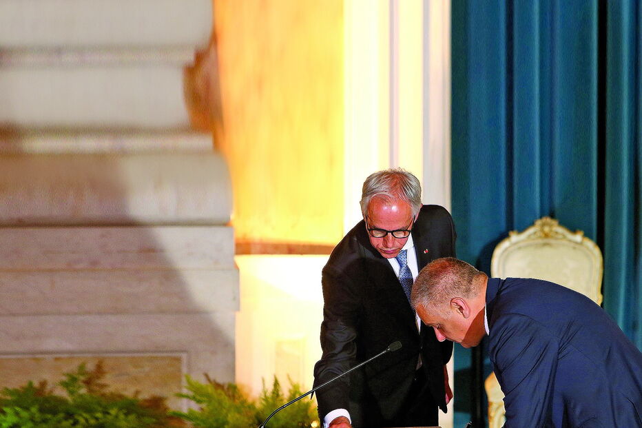 Tomada de posse de Jorge Seguro Sanches como secretário de Estado da Defesa