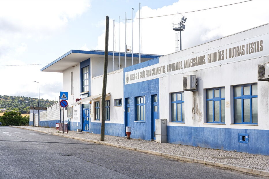 Salão de festas do Clube Desportivo de Odiáxere 