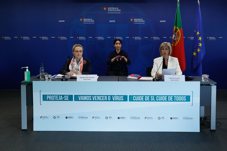 Marta Temido e Graça Freitas