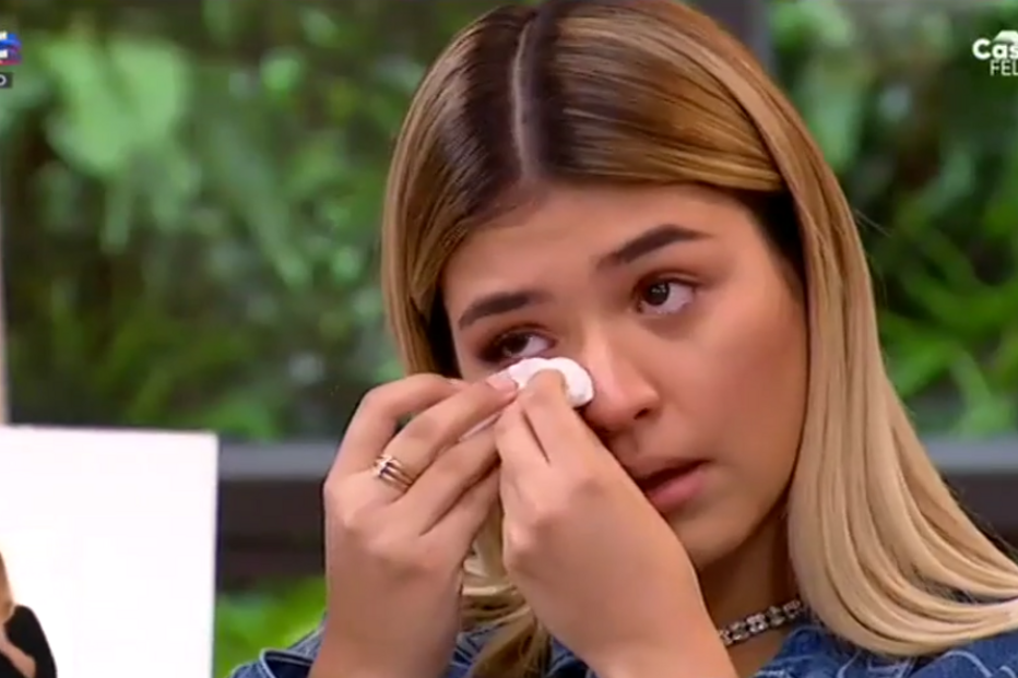 Bárbara Bandeira não conteve as lágrimas durante 'O Programa da Cristina'