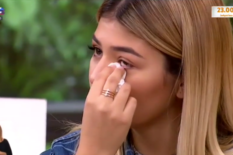 Bárbara Bandeira não conteve as lágrimas durante 'O Programa da Cristina'
