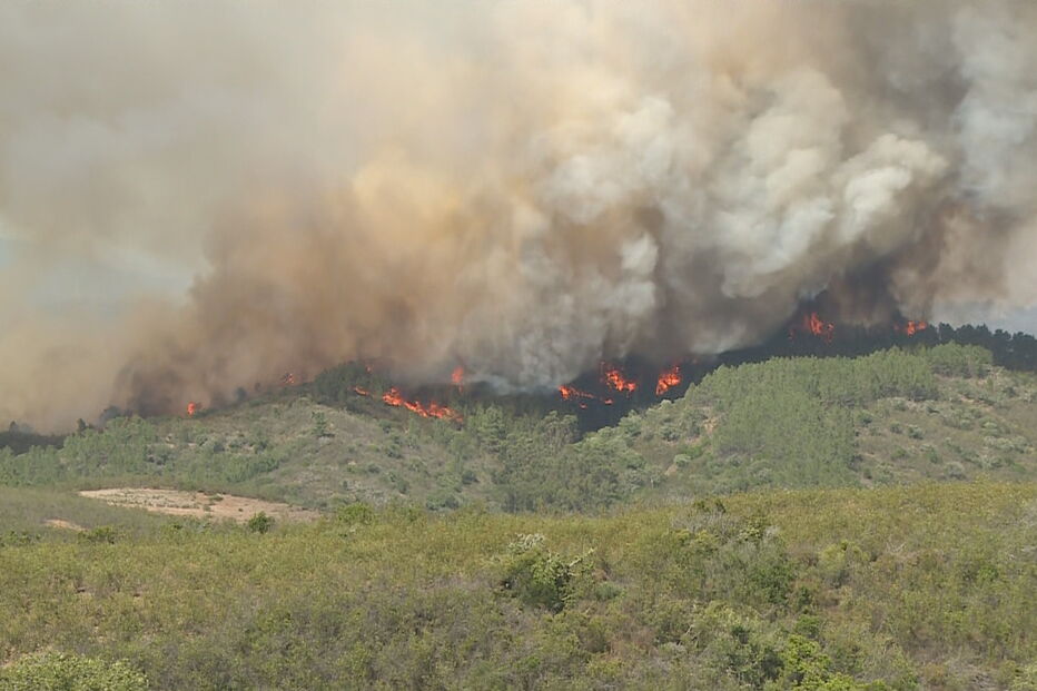 Incêndio em Aljezur