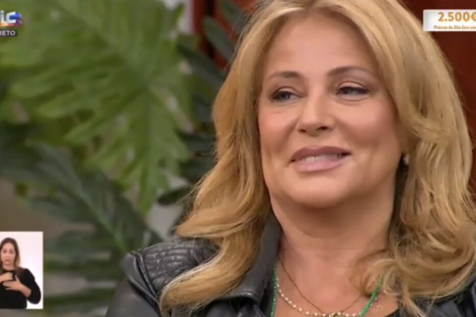 Alexandra Lencastre emociona-se a falar das filhas no 'Programa da Cristina'