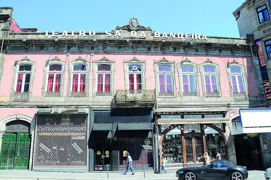 Edifício do Sá da Bandeira vai ser alvo de obras de restauro. O objetivo é repor o estado original do espaço 