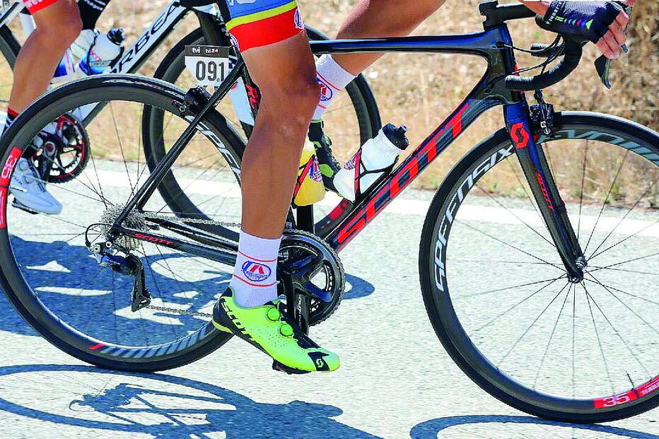 Bicicleta (na fotografia) apreendida pela GNR de Loulé tinha sido usada na Volta a Portugal de 2018  