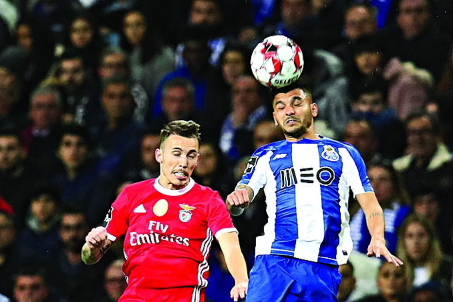 Benfica está em desvantagem no confronto direto com o FC Porto  