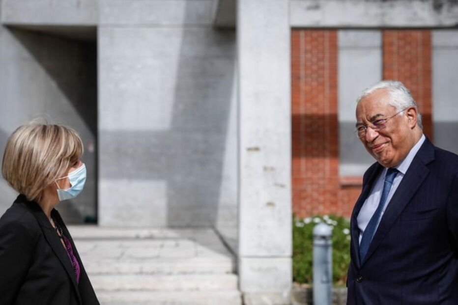 António Costa e Marta Temido