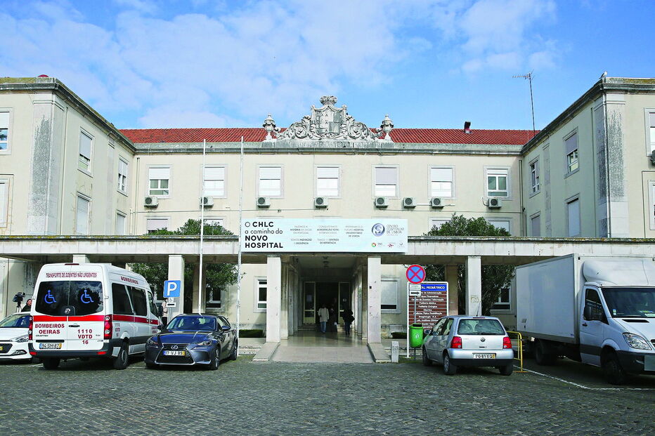 Hospital de D. Estefânia, em Lisboa 