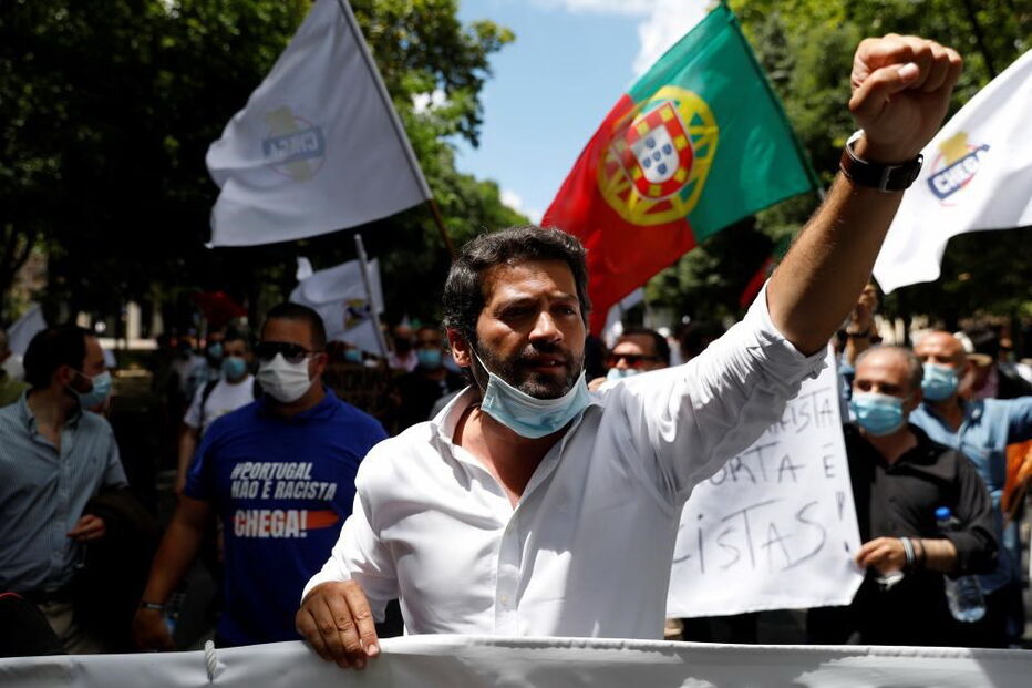 Manifestação do Chega em Lisboa