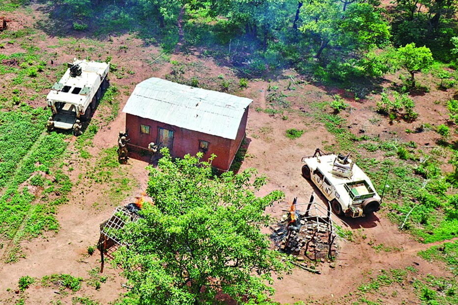 Ação de combate em Ndélé 