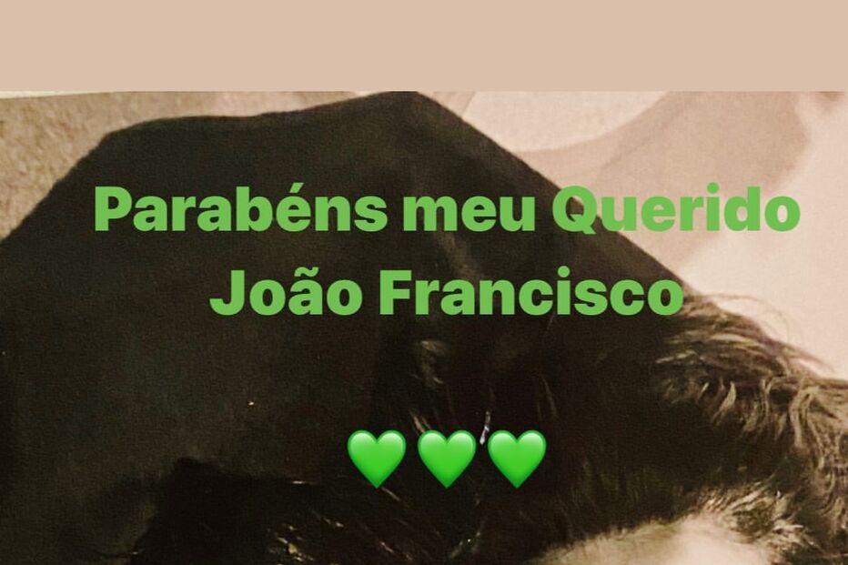 Liliana Campos e o afilhado, João Lima