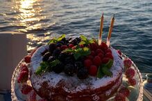 Nicole Scherzinger e o namorado, Thom Evans