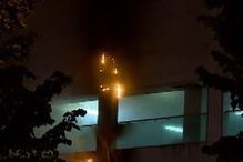 Incêndio deflagra no Estádio do Dragão durante festejos dos adeptos do FC Porto