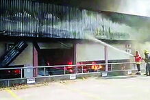 Complexo de oito empresas ficou totalmente destruído em Castelo de Paiva