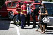Centenas de pessoas no funeral do bombeiro de Miranda do Corvo
